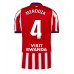 Atletico Madrid Rodrigo Mendoza #4 Domácí Dres 2026-27 Krátkým Rukávem